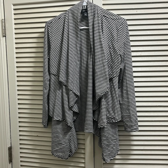 Style & Co. Sweaters - Women’s black and white corrigan